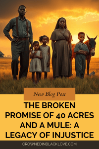 The Broken Promise of 40 Acres and a Mule: A Legacy of Injustice